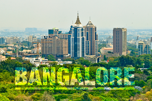 Bangalore city aerial view used for a VSCRAPIT guide on vehicle scrapping in Pune.